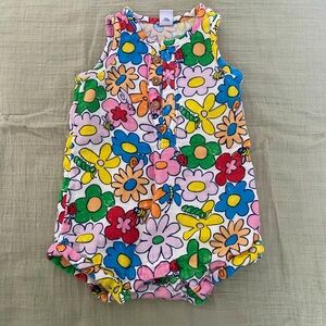 Old Navy retro floral romper